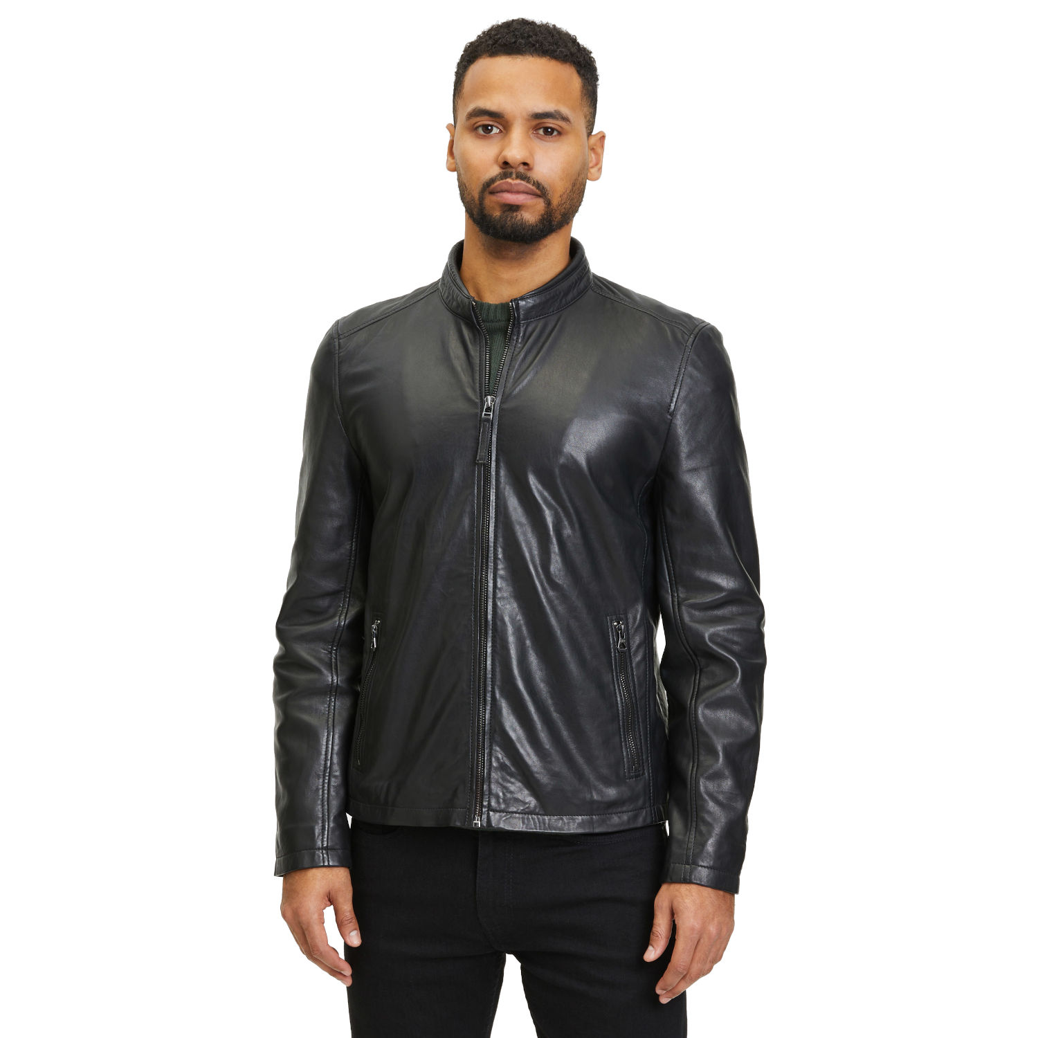 Geaca de Piele Barbati Gipsy Neagra GMYupic LTOV – IMBRACAMINTE Geaca de Piele Barbati Gipsy Neagra GMYupic LTOV – IMBRACAMINTE