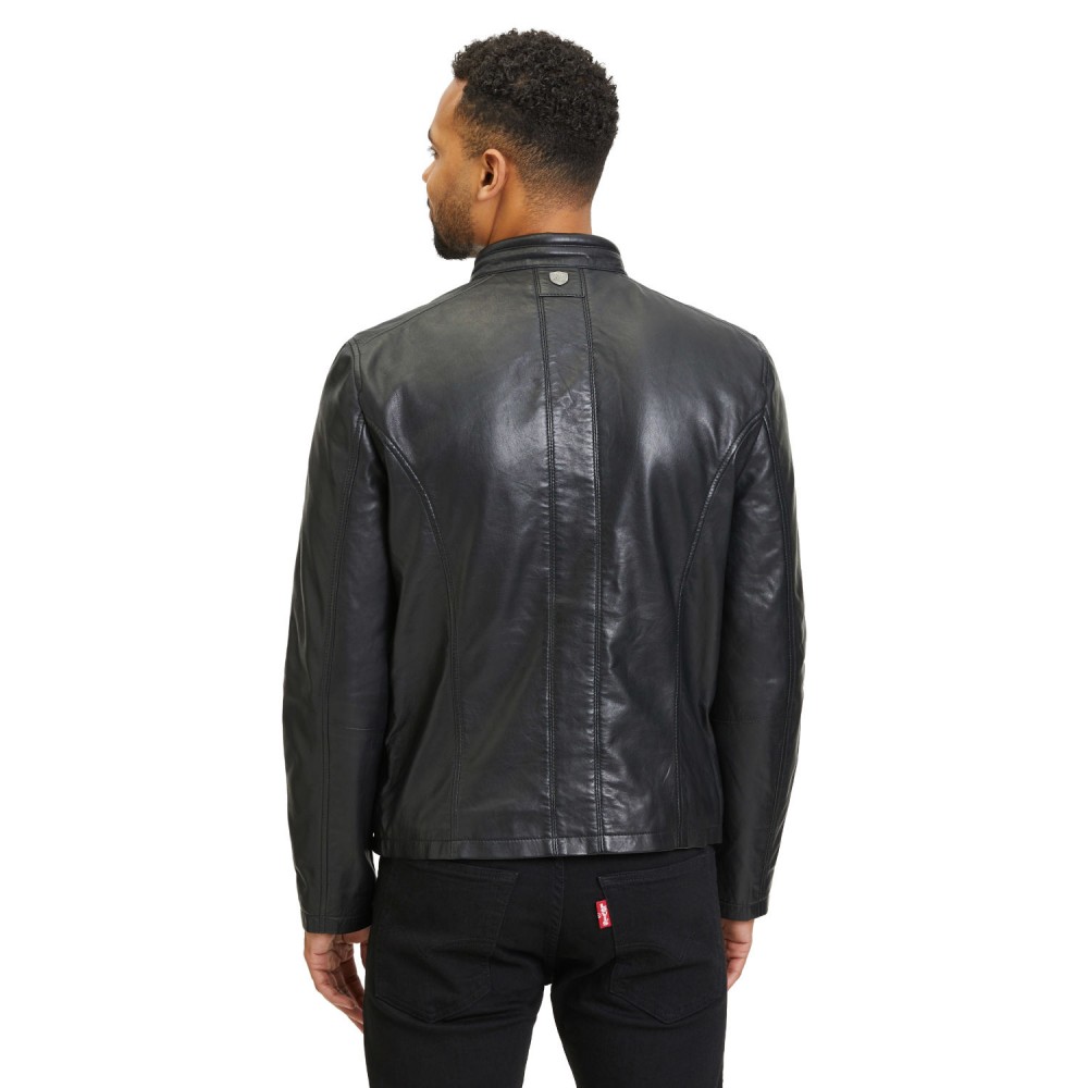 Geaca de Piele Barbati Gipsy Neagra GMYupic LTOV Geaca de Piele Barbati Gipsy Neagra GMYupic LTOV - readytowear.ro