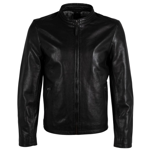 Geaca de Piele Barbati Gipsy Neagra GMYupic LTOV – IMBRACAMINTE — fotografia 3