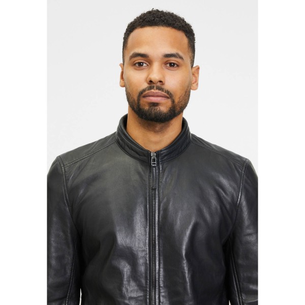 Geaca de Piele Barbati Gipsy Neagra GMYupic LTOV – IMBRACAMINTE — fotografia 6