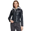 Geaca de Piele Dama Gipsy Bleumarin GWAlcie – Black Friday