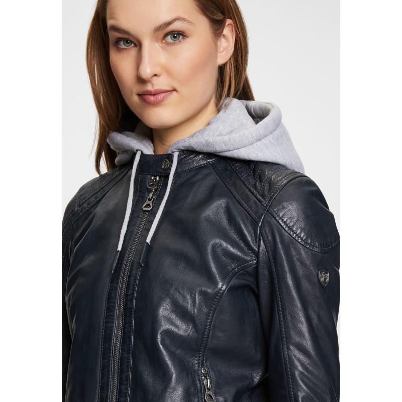 Geaca de Piele Dama Gipsy Bleumarin GWAlcie – Black Friday