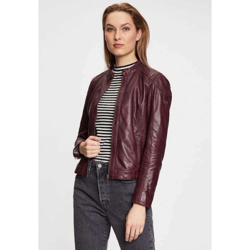 Geaca de Piele Dama Gipsy Bordo GWAlcie – IMBRACAMINTE