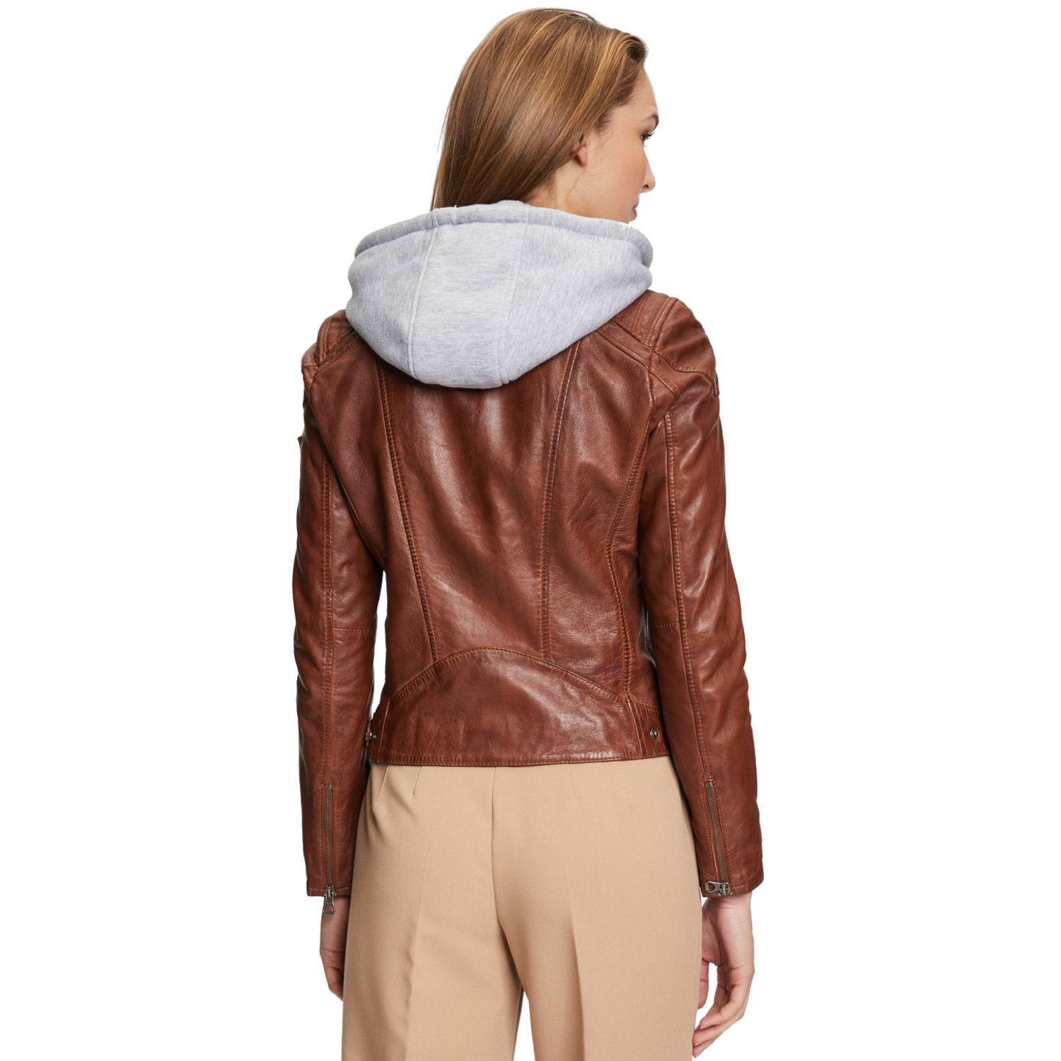 Geaca de Piele Dama Gipsy Coniac GWAlcie – IMBRACAMINTE Geaca de Piele Dama Gipsy Coniac GWAlcie – IMBRACAMINTE