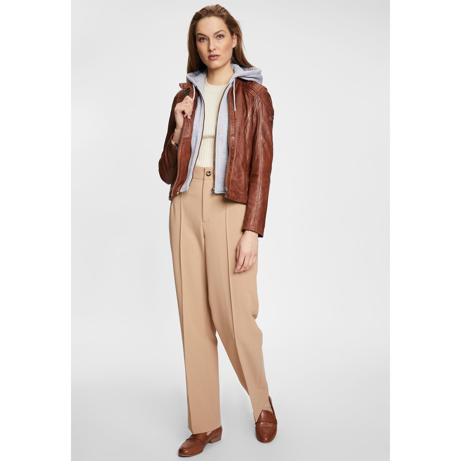 Geaca de Piele Dama Gipsy Coniac GWAlcie – IMBRACAMINTE Geaca de Piele Dama Gipsy Coniac GWAlcie – IMBRACAMINTE