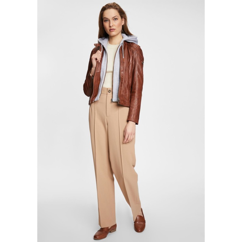 Geaca de Piele Dama Gipsy Coniac GWAlcie – IMBRACAMINTE