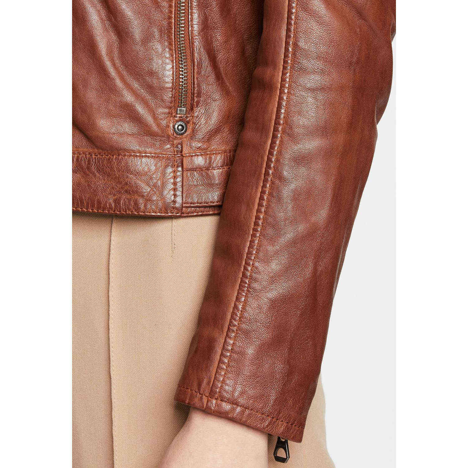 Geaca de Piele Dama Gipsy Coniac GWAlcie – IMBRACAMINTE Geaca de Piele Dama Gipsy Coniac GWAlcie – IMBRACAMINTE