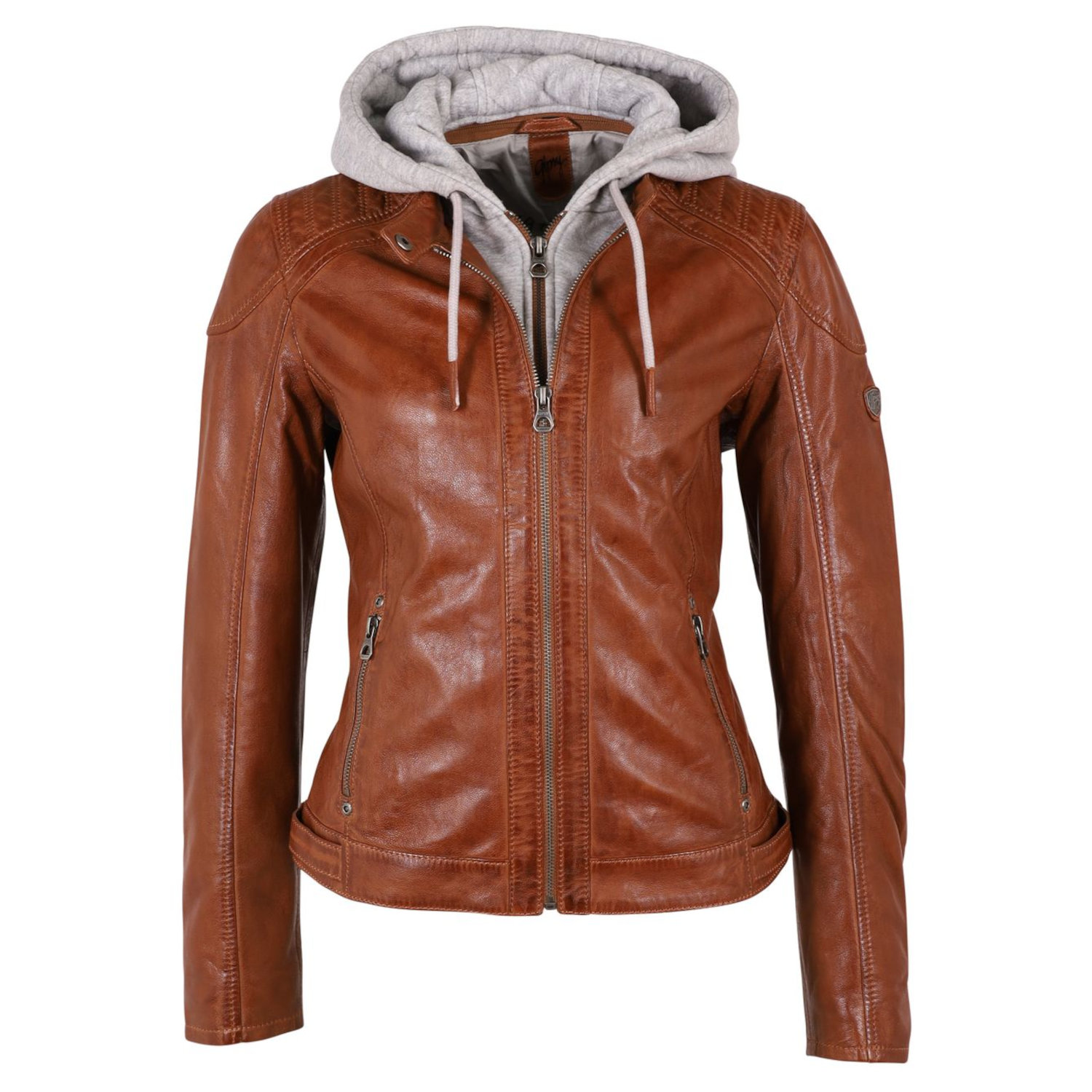 Geaca de Piele Dama Gipsy Coniac GWAlcie – Black Friday Geaca de Piele Dama Gipsy Coniac GWAlcie – Black Friday