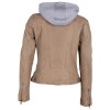 Geaca de Piele Dama Gipsy Bej Deschis GWAllie Geaca de Piele Dama Gipsy Bej Deschis GWAllie - readytowear.ro