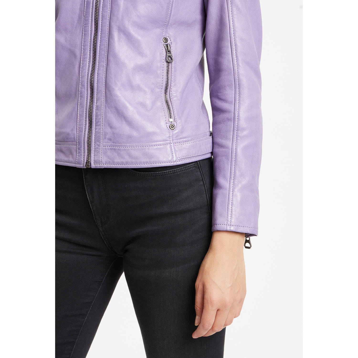 Geaca de Piele Dama Gipsy Mov Lavanda GWAllie – Black Friday Geaca de Piele Dama Gipsy Mov Lavanda GWAllie – Black Friday