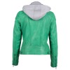Geaca de Piele Dama Gipsy Verde GWAllie Geaca de Piele Dama Gipsy Verde GWAllie - readytowear.ro