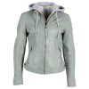 Geaca de Piele Dama Gipsy Verde Deschis GWAllie Geaca de Piele Dama Gipsy Verde Deschis GWAllie - readytowear.ro
