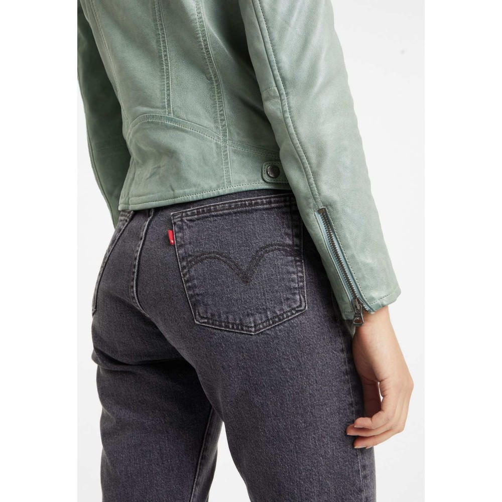 Geaca de Piele Dama Gipsy Verde Deschis GWAllie Geaca de Piele Dama Gipsy Verde Deschis GWAllie - readytowear.ro