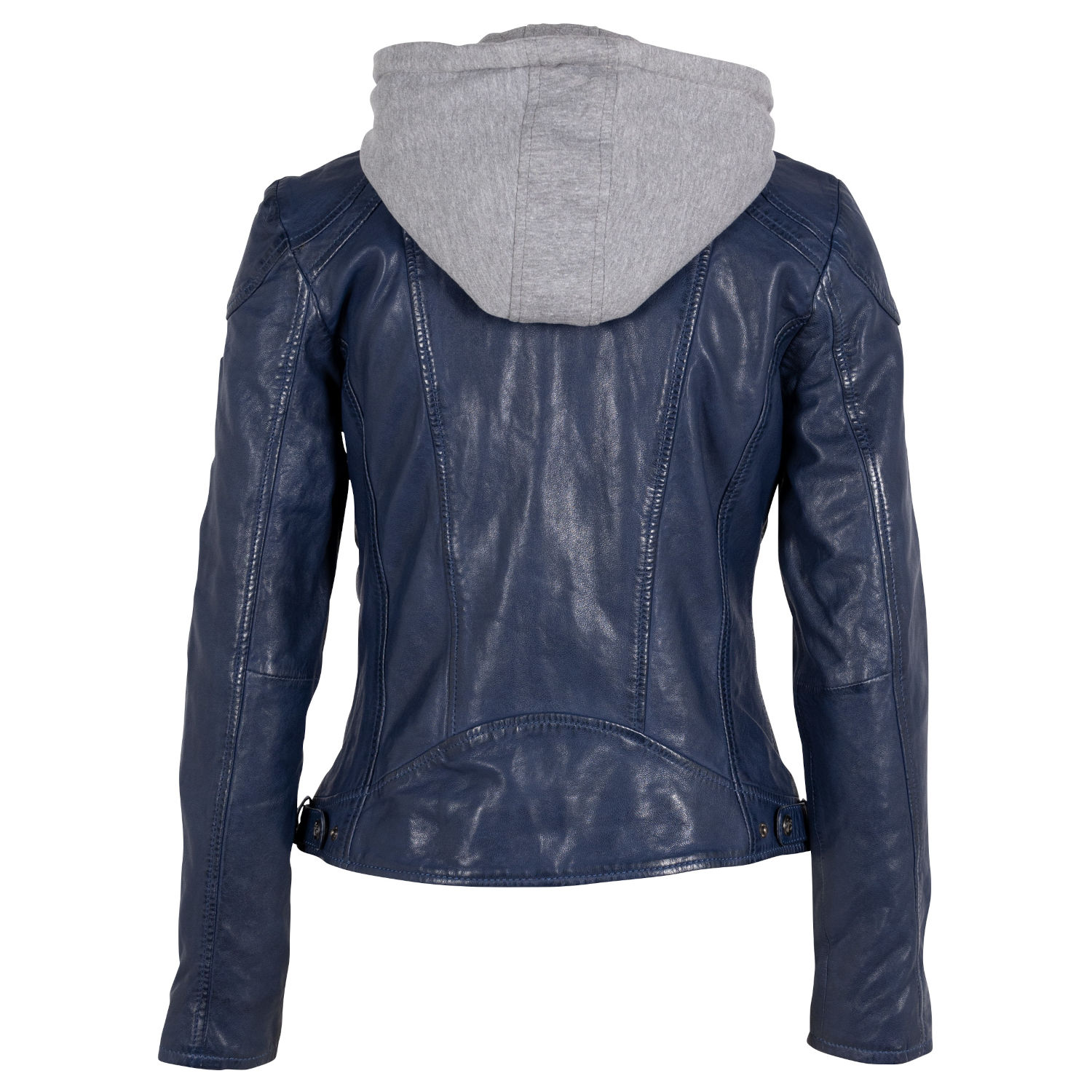 Geaca de Piele Dama Gipsy Albastru GWAnni – Black Friday