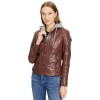 Geaca de Piele Dama Gipsy Coniac GWAnni – Black Friday
