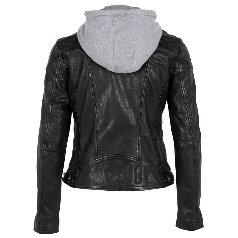 Geaca de Piele Dama Gipsy Neagra GWAnni Geaca de Piele Dama Gipsy Neagra GWAnni - readytowear.ro