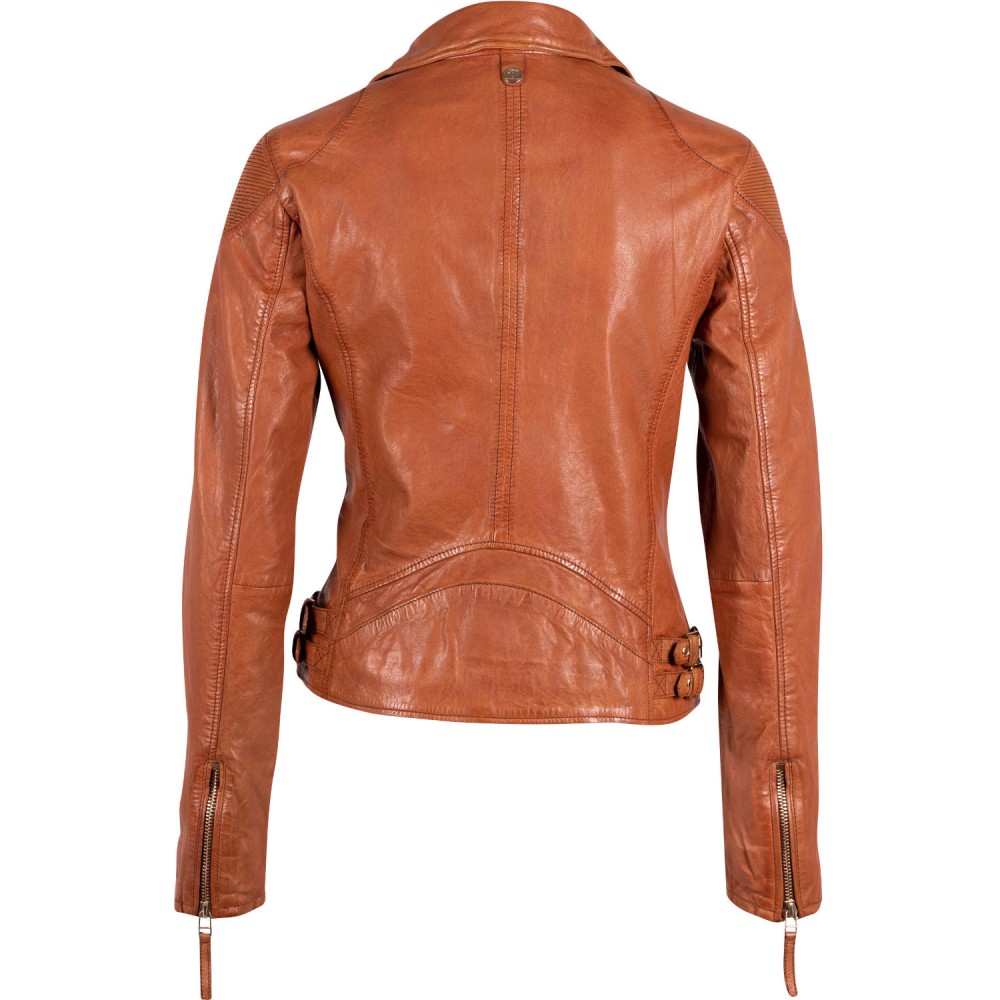 Geaca de Piele Dama Gipsy Coniac GWCadiz Geaca de Piele Dama Gipsy Coniac GWCadiz - readytowear.ro