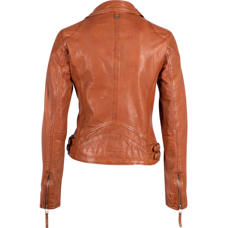 Geaca de Piele Dama Gipsy Coniac GWCadiz – Black Friday