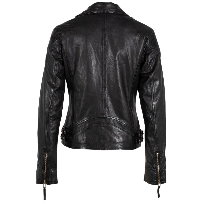 Geaca de Piele Dama Gipsy Neagra GWCadiz – Geci de Piele Geaca de Piele Dama Gipsy Neagra GWCadiz – Geci de Piele