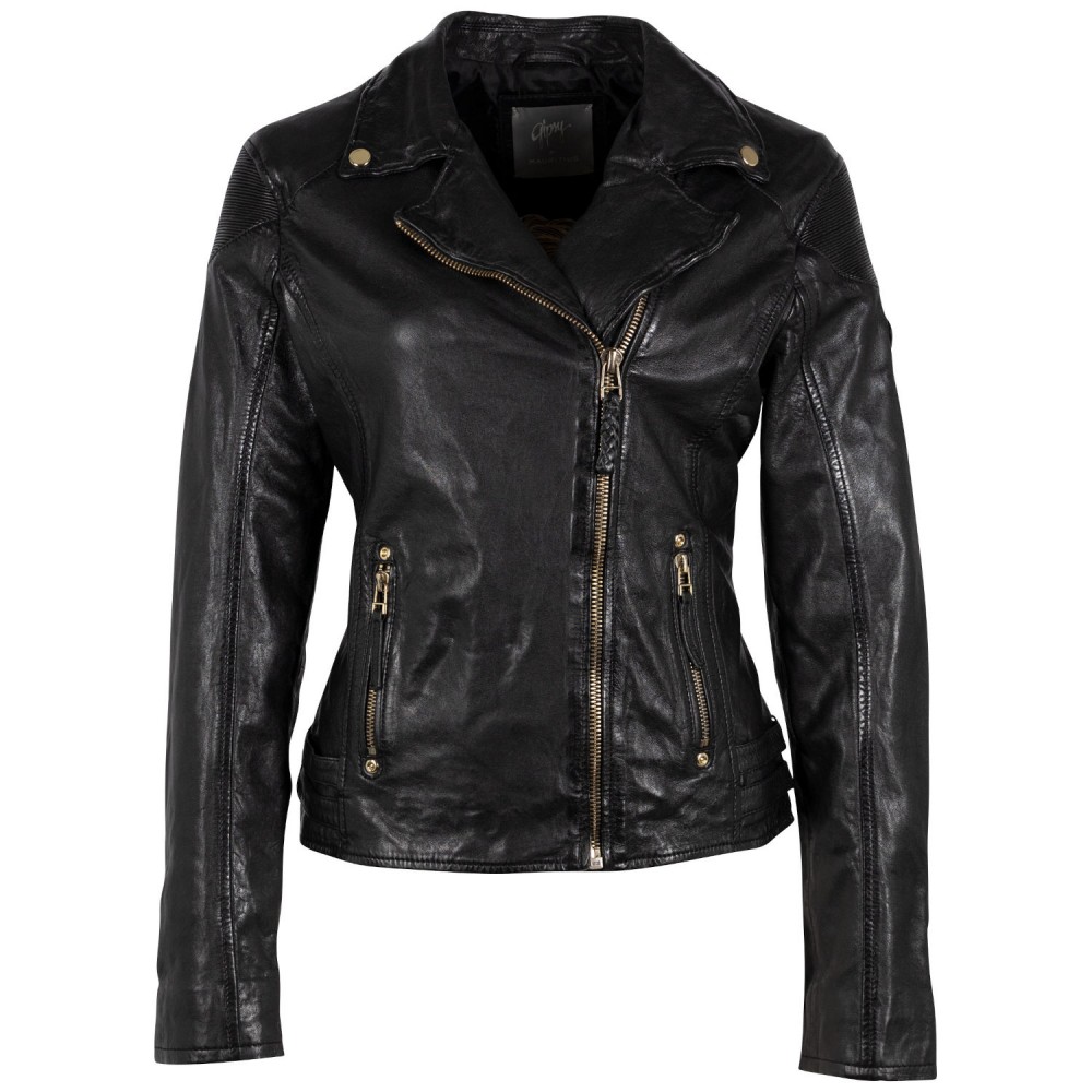 Geaca de Piele Dama Gipsy Neagra GWCadiz Geaca de Piele Dama Gipsy Neagra GWCadiz - readytowear.ro