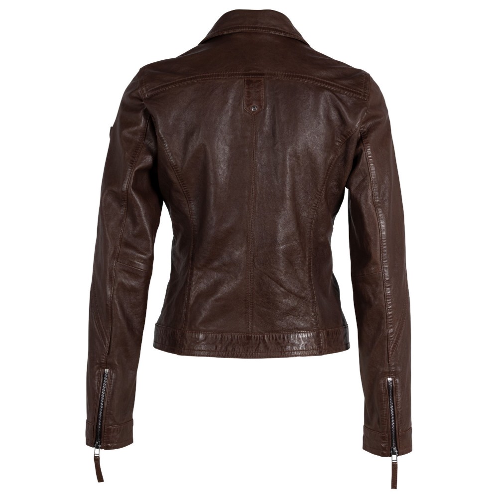 Geaca de Piele Dama Gipsy Castanie GWCaitlin Geaca de Piele Dama Gipsy Castanie GWCaitlin - readytowear.ro