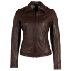 Geaca de Piele Dama Gipsy Castanie GWCaitlin – Black Friday