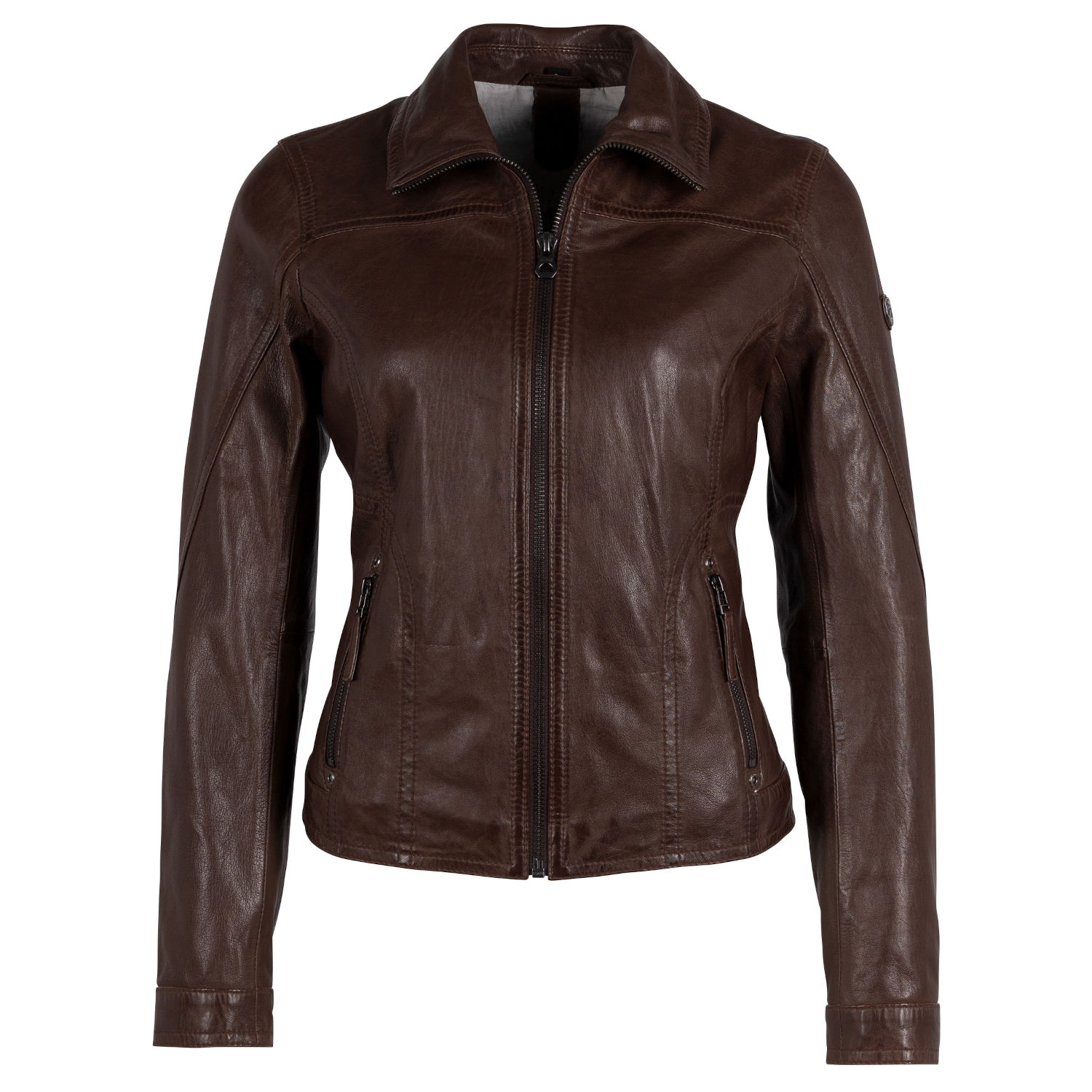 Geaca de Piele Dama Gipsy Castanie GWCaitlin – Black Friday Geaca de Piele Dama Gipsy Castanie GWCaitlin – Black Friday