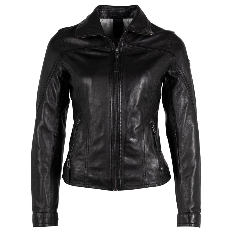 Geaca de Piele Dama Gipsy Neagra GWCaitlin – Black Friday