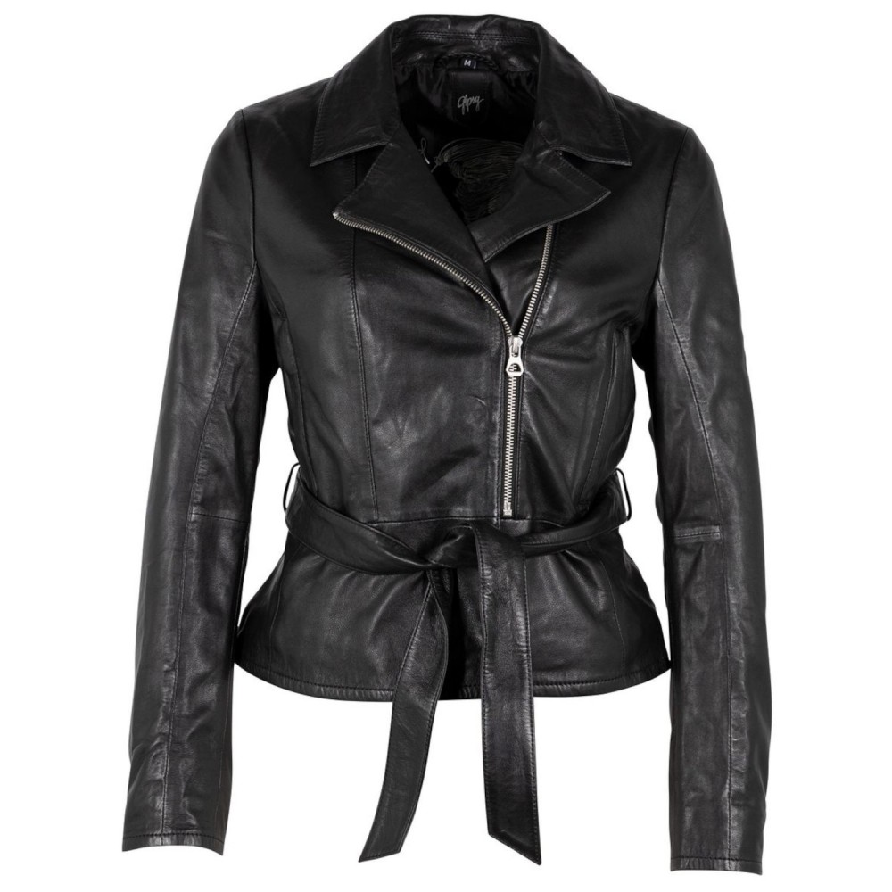 Geaca de Piele Dama Gipsy Neagra GWCamila Geaca de Piele Dama Gipsy Neagra GWCamila - readytowear.ro