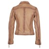 Geaca de Piele Dama Gipsy Bej Deschis GWCardie Geaca de Piele Dama Gipsy Bej Deschis GWCardie - readytowear.ro
