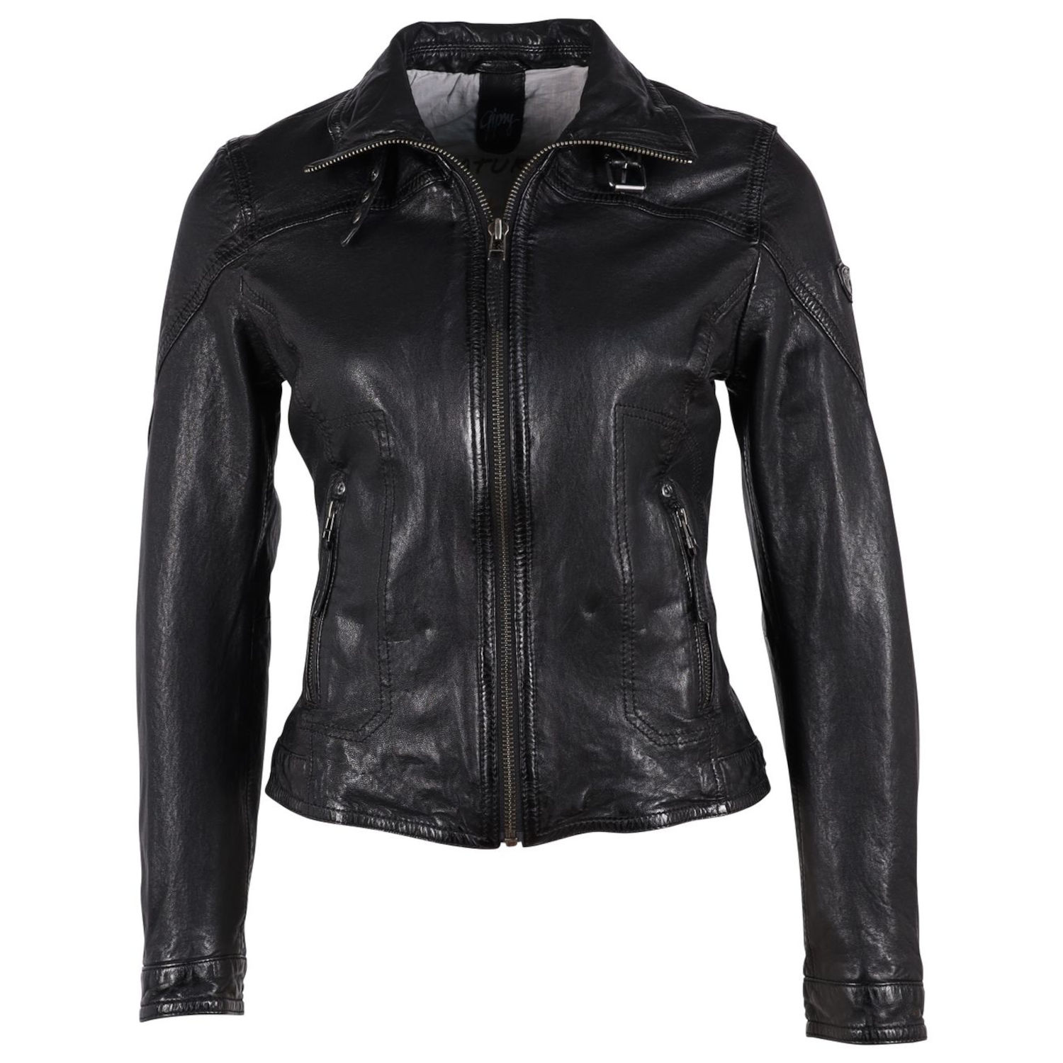 Geaca de Piele Dama Gipsy Neagra GWCardie – IMBRACAMINTE Geaca de Piele Dama Gipsy Neagra GWCardie – IMBRACAMINTE