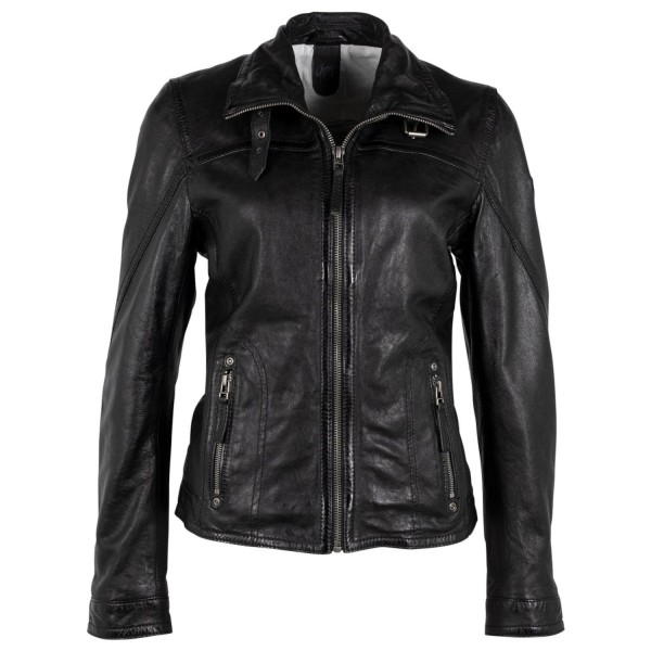 Geaca de Piele Dama Gipsy Neagra GWCarley – IMBRACAMINTE — fotografia 3