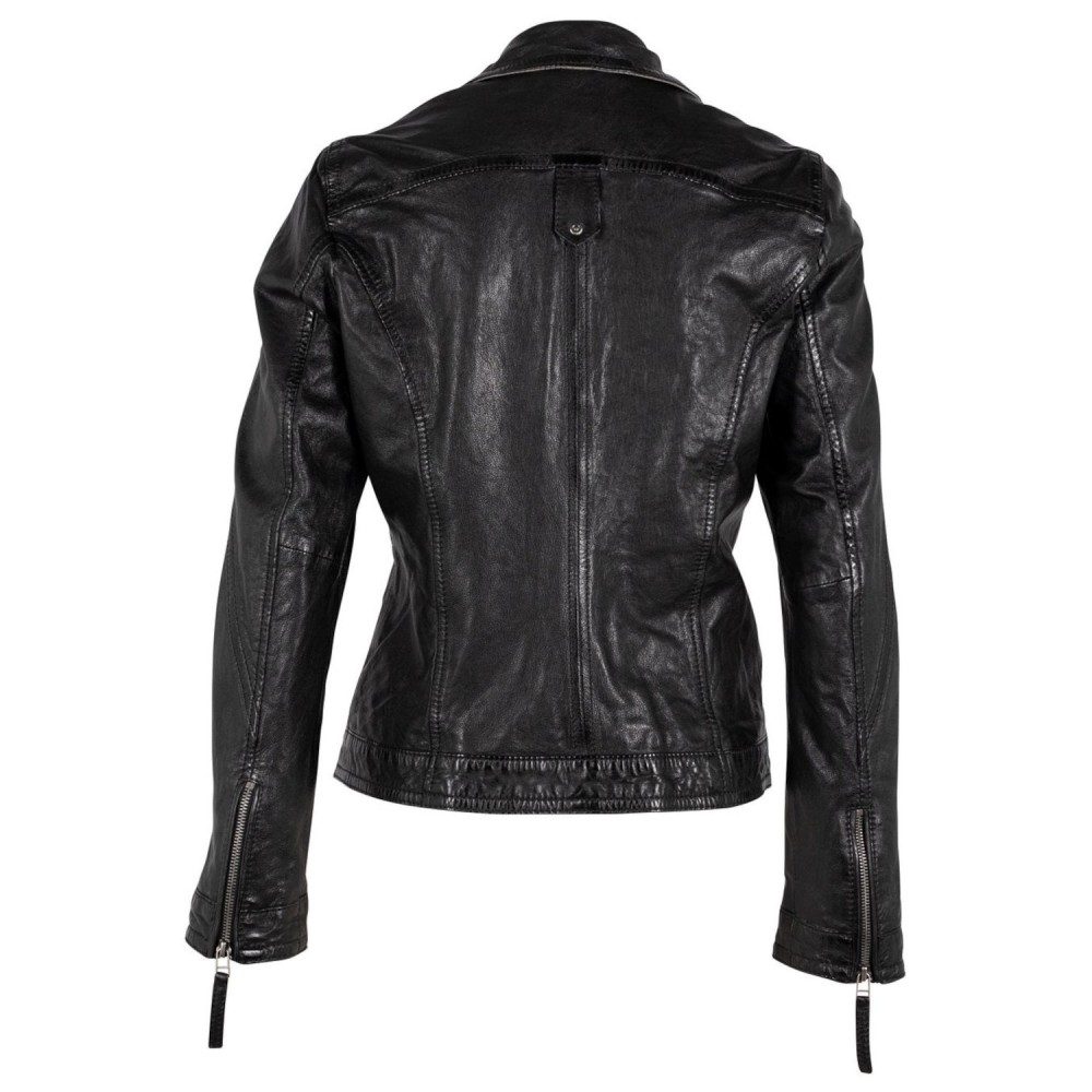 Geaca de Piele Dama Gipsy Neagra GWCarley Geaca de Piele Dama Gipsy Neagra GWCarley - readytowear.ro