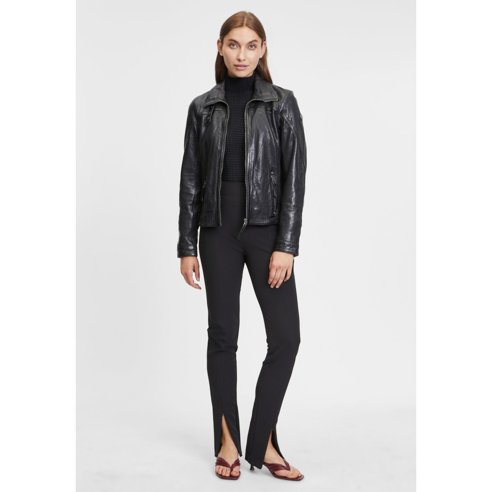 Geaca de Piele Dama Gipsy Neagra GWCarley Geaca de Piele Dama Gipsy Neagra GWCarley - readytowear.ro