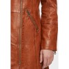 Geaca Lunga de Piele Dama Gipsy Coniac GWCaro Geaca Lunga de Piele Dama Gipsy Coniac GWCaro - readytowear.ro