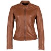 Geaca de Piele Dama Gipsy Coniac GWCharu Geaca de Piele Dama Gipsy Coniac GWCharu - readytowear.ro