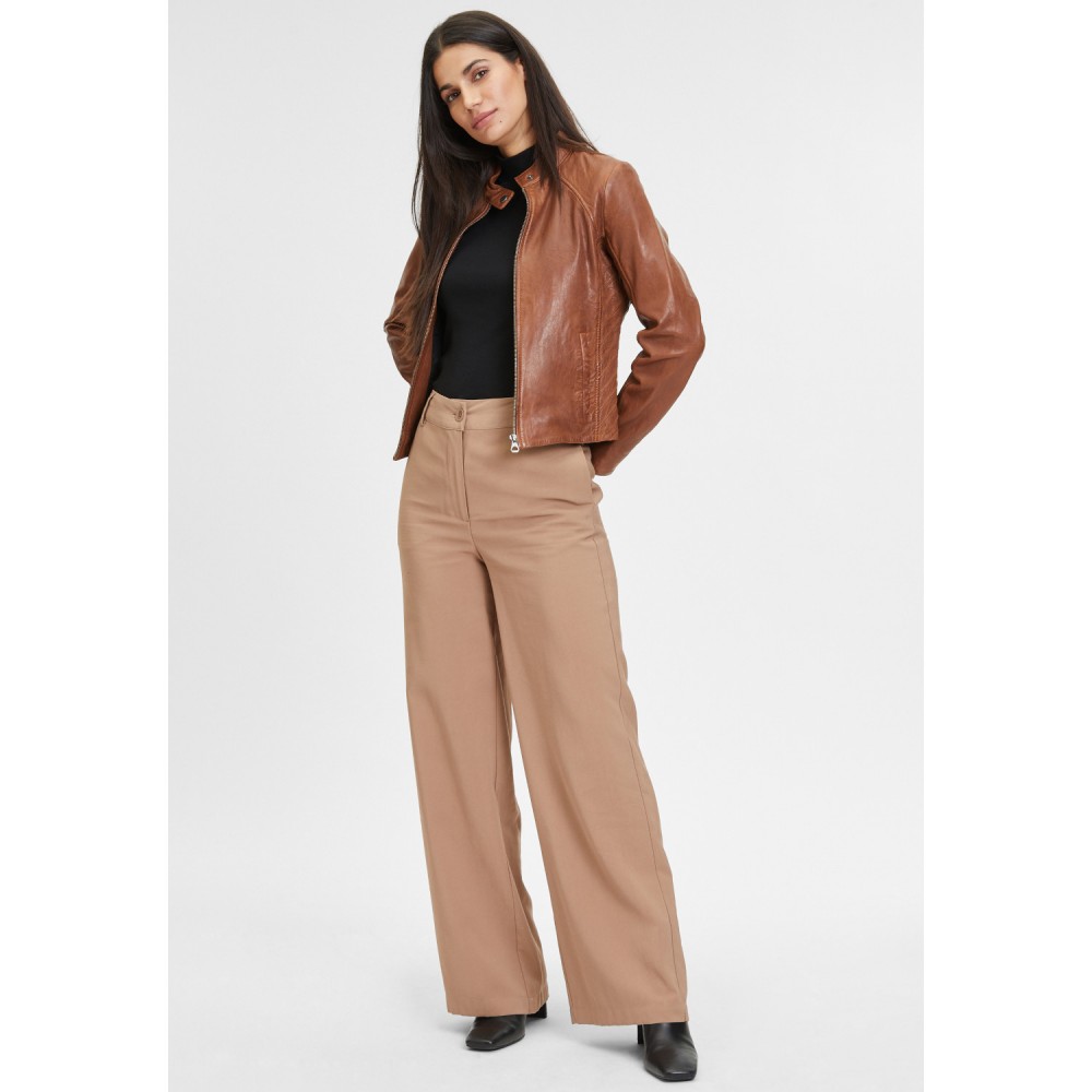 Geaca de Piele Dama Gipsy Coniac GWCharu Geaca de Piele Dama Gipsy Coniac GWCharu - readytowear.ro
