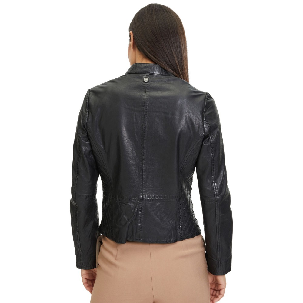 Geaca de Piele Dama Gipsy Neagra GWCharu Geaca de Piele Dama Gipsy Neagra GWCharu - readytowear.ro