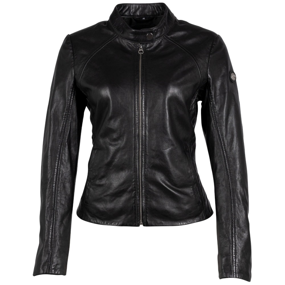 Geaca de Piele Dama Gipsy Neagra GWCharu Geaca de Piele Dama Gipsy Neagra GWCharu - readytowear.ro