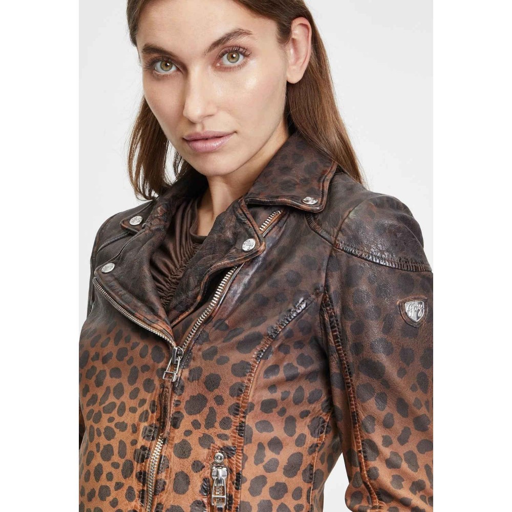 Geaca de Piele Dama Gipsy Coniac GWCheetah Geaca de Piele Dama Gipsy Coniac GWCheetah - readytowear.ro