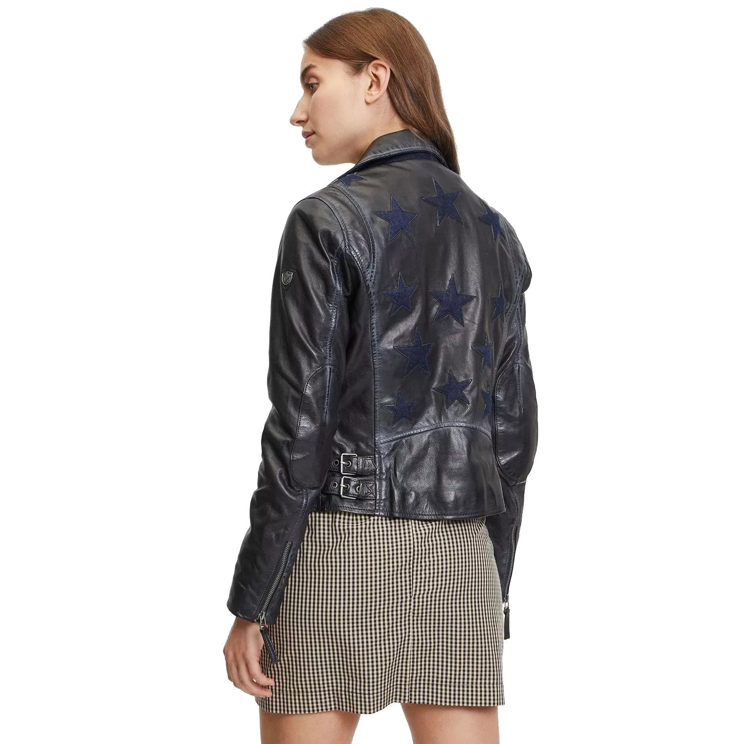 Geaca de Piele Dama Gipsy Neagra GWChrystie – IMBRACAMINTE Geaca de Piele Dama Gipsy Neagra GWChrystie – IMBRACAMINTE