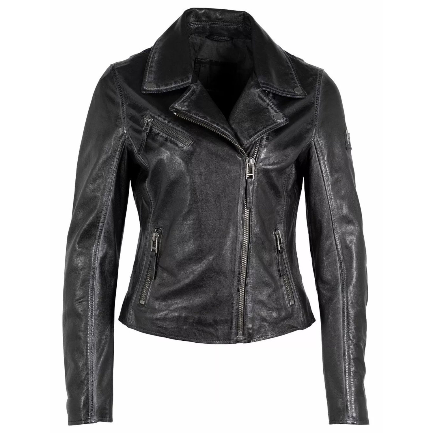 Geaca de Piele Dama Gipsy Neagra GWChrystie – IMBRACAMINTE Geaca de Piele Dama Gipsy Neagra GWChrystie – IMBRACAMINTE