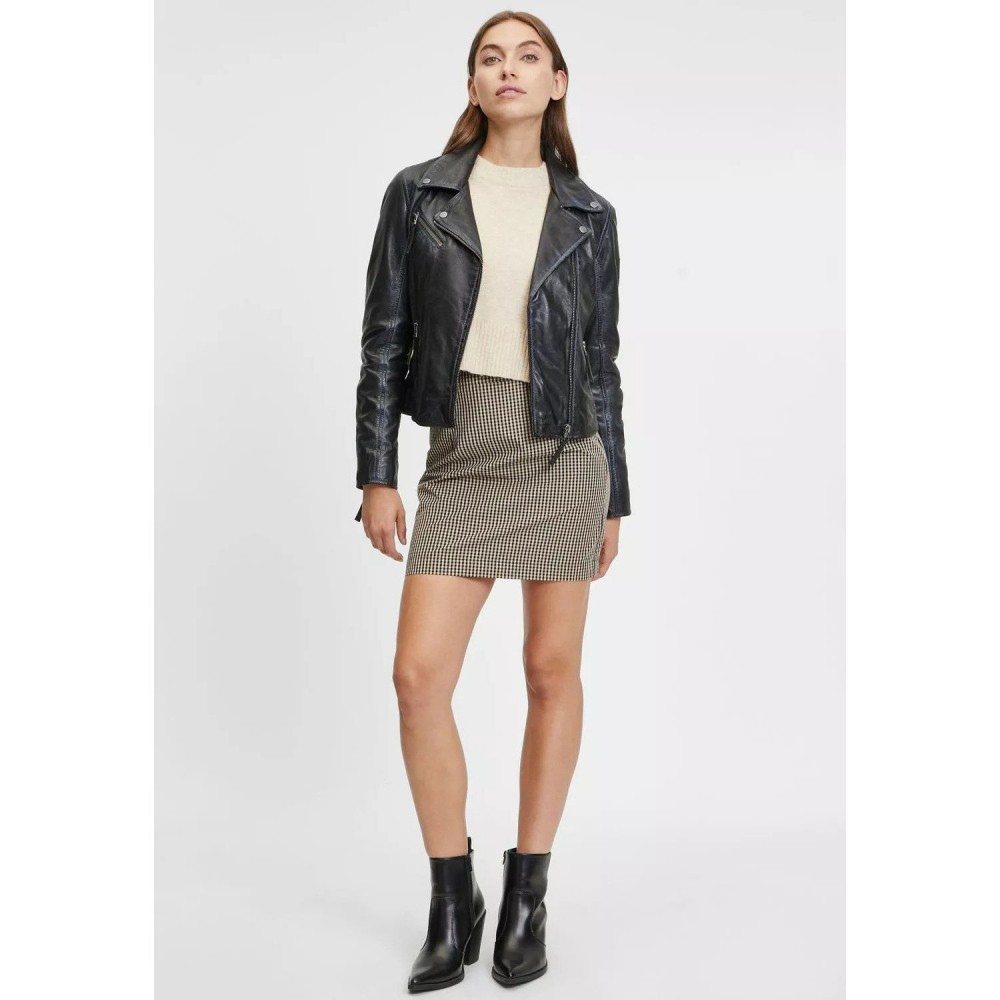 Geaca de Piele Dama Gipsy Neagra GWChrystie Geaca de Piele Dama Gipsy Neagra GWChrystie - readytowear.ro