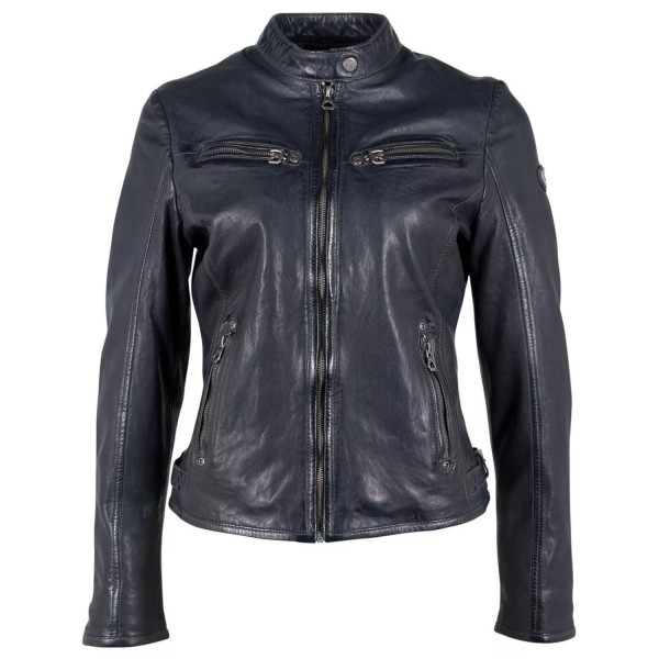 Geaca de Piele Dama Gipsy Bleumarin GWDjura – Black Friday — fotografia 3