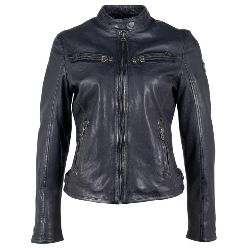 Geaca de Piele Dama Gipsy Bleumarin GWDjura – Black Friday Geaca de Piele Dama Gipsy Bleumarin GWDjura – Black Friday