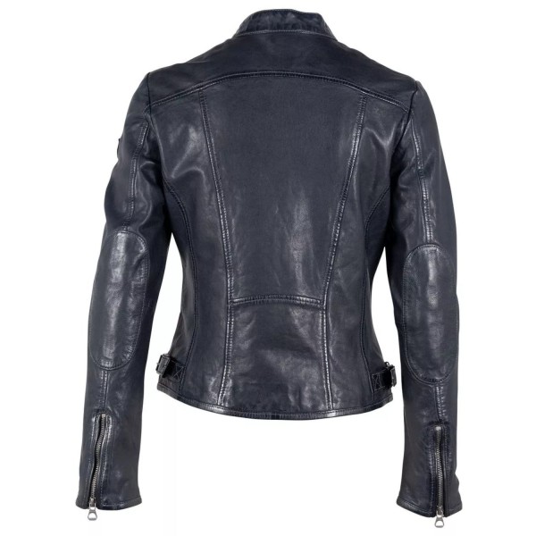 Geaca de Piele Dama Gipsy Bleumarin GWDjura – Black Friday — fotografia 4