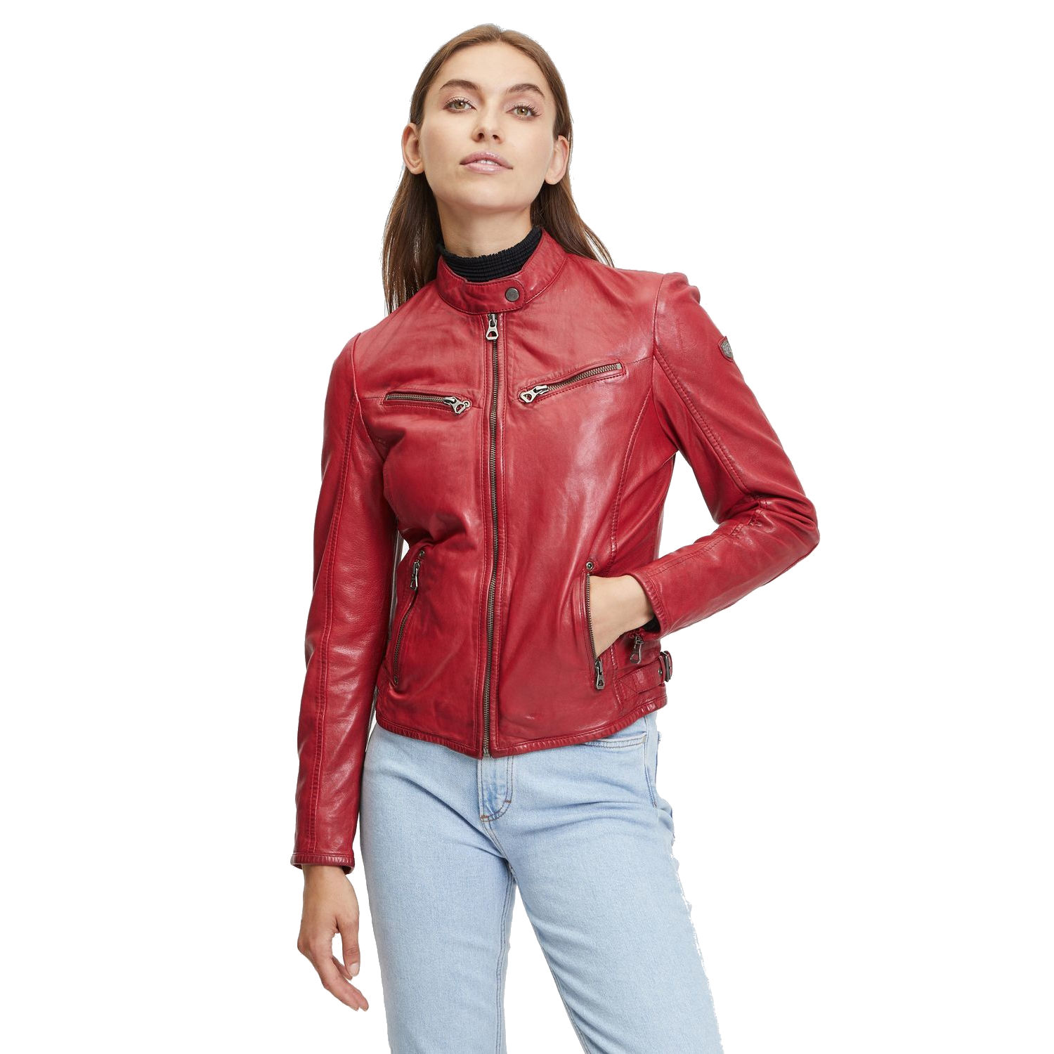 Geaca de Piele Dama Gipsy Rosie GWDjura – Black Friday Geaca de Piele Dama Gipsy Rosie GWDjura – Black Friday