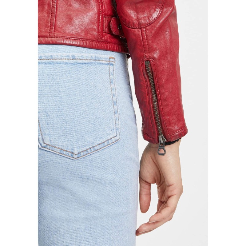 Geaca de Piele Dama Gipsy Rosie GWDjura – IMBRACAMINTE Geaca de Piele Dama Gipsy Rosie GWDjura – IMBRACAMINTE