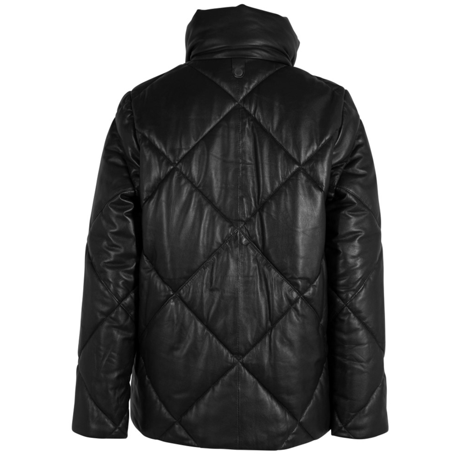 Geaca de Iarna din Piele Dama Gipsy Neagra GWEditha – Black Friday