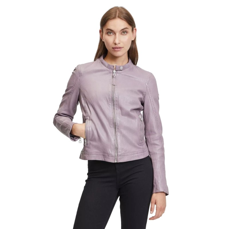 Geaca de Piele Dama Gipsy Mov GWElyza – Black Friday Geaca de Piele Dama Gipsy Mov GWElyza – Black Friday